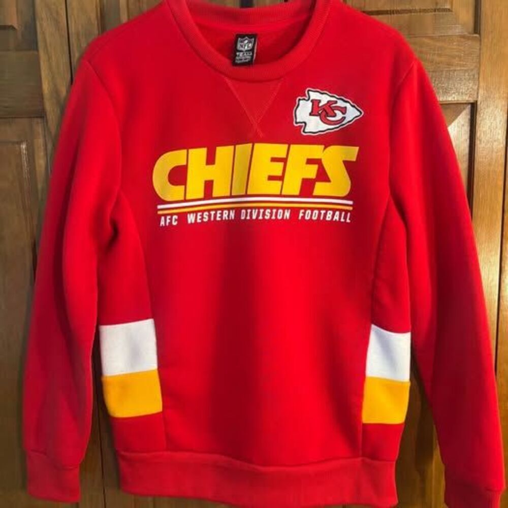 NFL Team Apparel Kansas City Chiefs Sweatshirt Size S